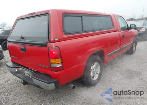 2000 Chevrolet Silverado 1500 Ls from USA, damaged, VIN 1GCEC14T4YE126769